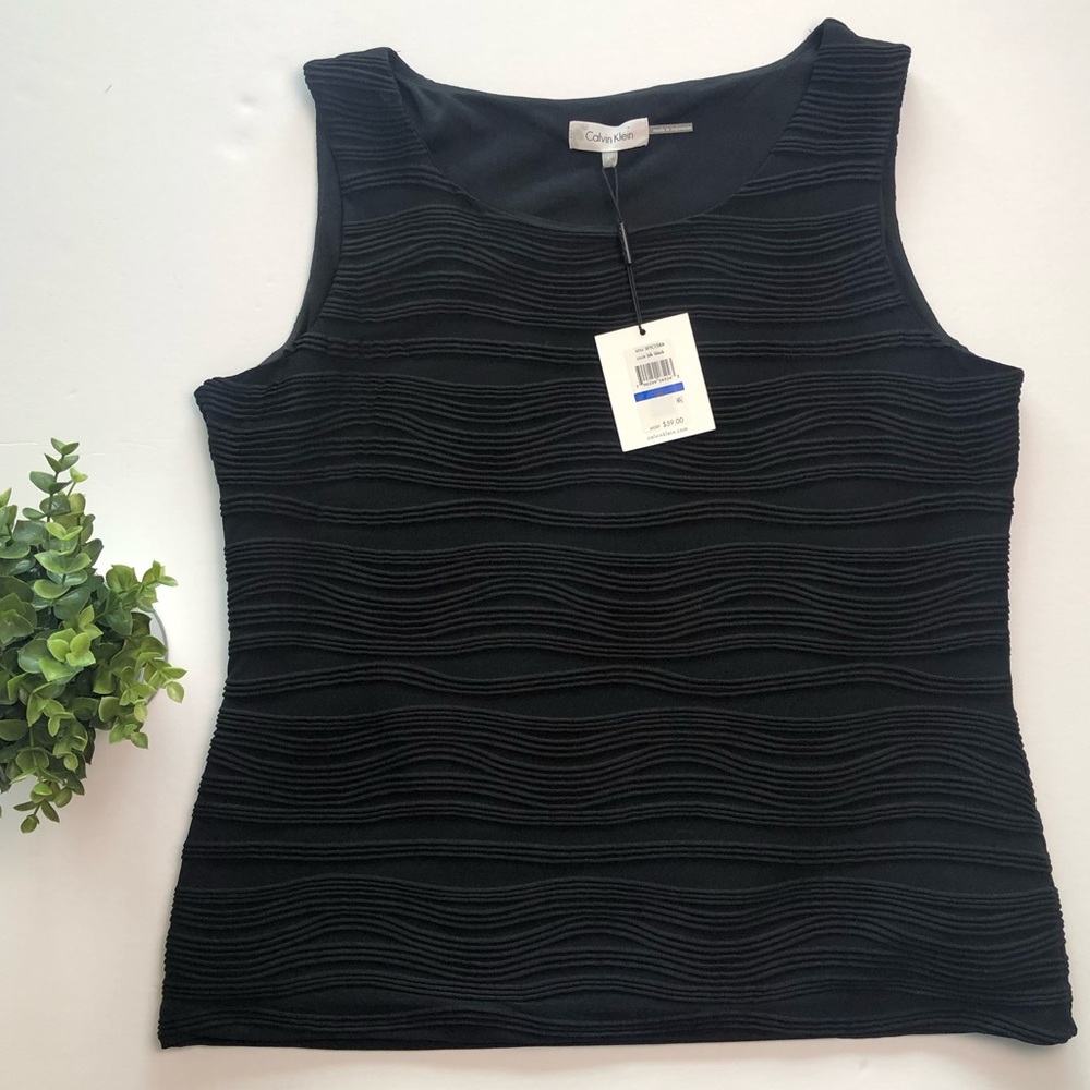 Calvin Klein Black Sleeveless top